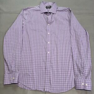 Lauren Ralph Lauren Women Slim Fit Gingham Stretch Purple‎ Check XL-36/37-4455